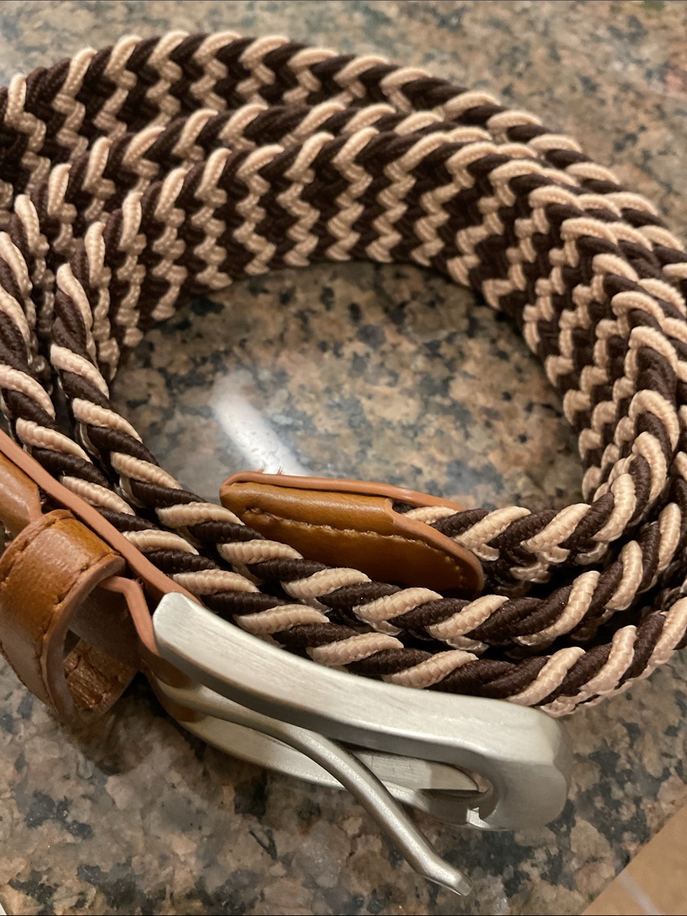 Men's Woven Belts Set of 3 - Picture 3 of 4
